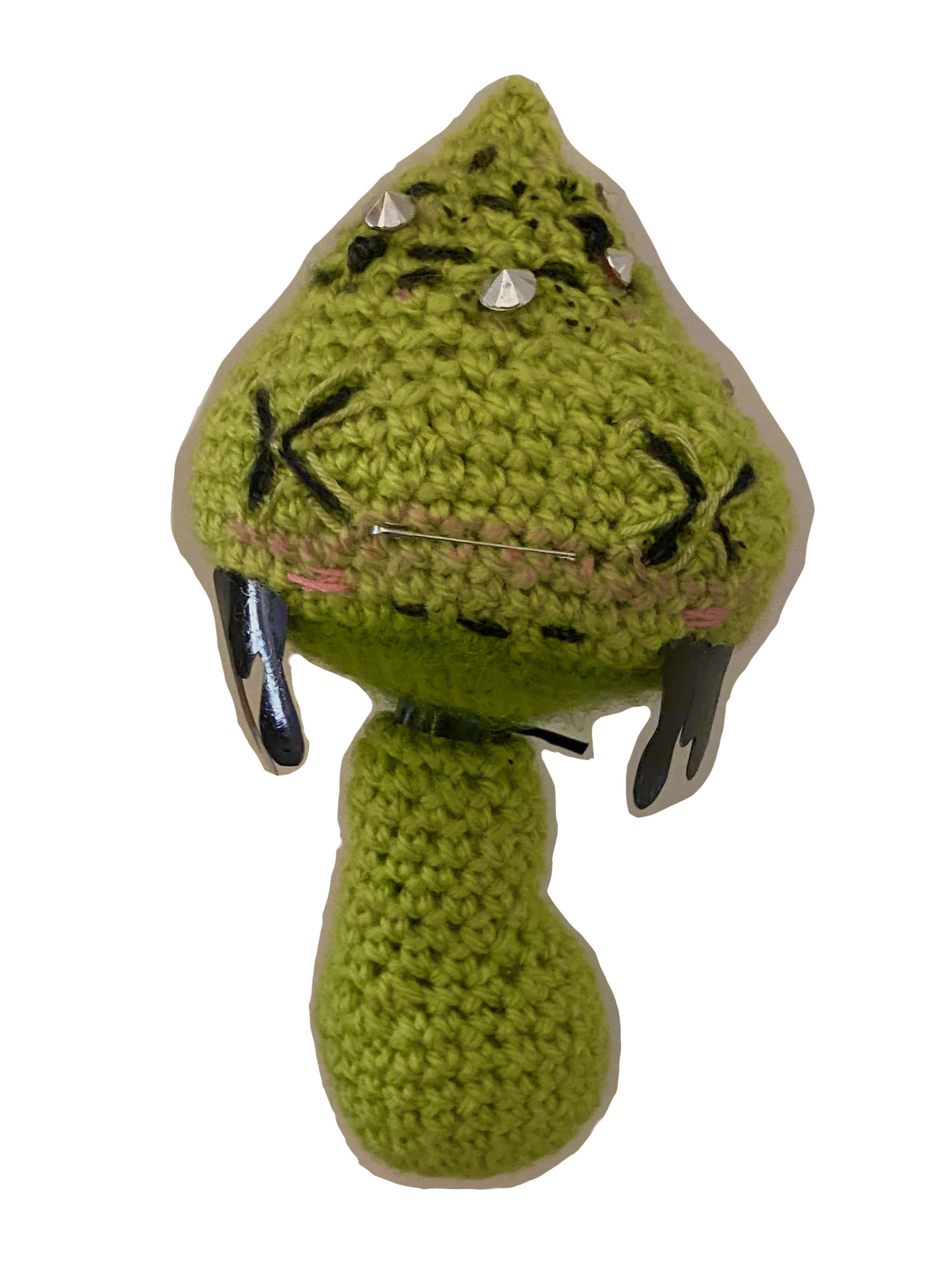 crochet mushroom cutout